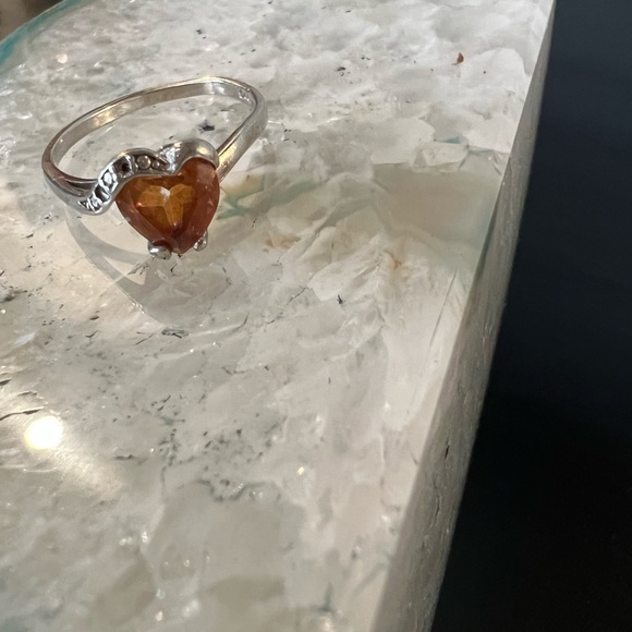 Heart shape 925 ring . - Picture 6 of 8